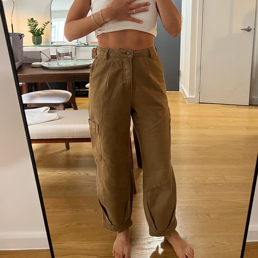 High rise Cargo Pants